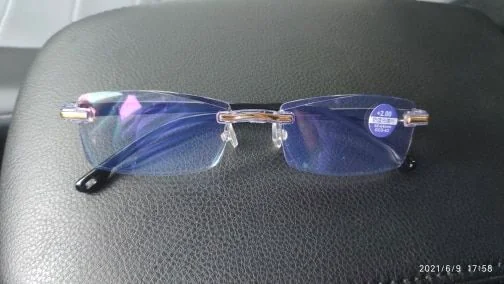 Clarkod Sapphire High Hardness Anti-blue Progressive Far And Near Dual-Use Glasses
