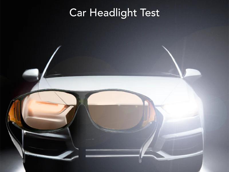 Headlight Glasses with "Glarecut" Technology (Drive Safely at Night) Nalime